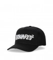 DSQUARED2 SCHWARZE BASEBALLMÜTZE MIT LOGO