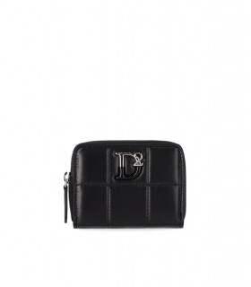 DSQUARED2 D2 STATEMENT SOFT SCHWARZE BRIEFTASCHE