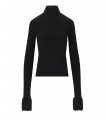 BLUGIRL BLACK TURTLENECK SWEATER