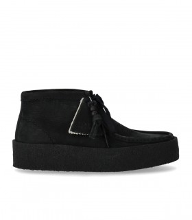 BOTÍN WALLABEE CUP BT NEGRO CLARKS