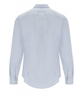 EMPORIO ARMANI ESSENTIAL HELLBLAUES HEMD