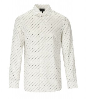 CAMISA MONOGRAM BLANCA EMPORIO ARMANI
