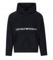 EMPORIO ARMANI BLUE HOODIE
