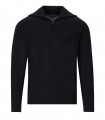 PULL AVEC ZIP BLEU EMPORIO ARMANI