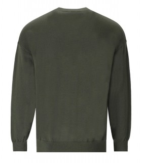 MAGLIONE GIROCOLLO VERDE EMPORIO ARMANI