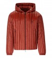ABRIGO ACOLCHADO CON CAPUCHA ÓXIDO EMPORIO ARMANI