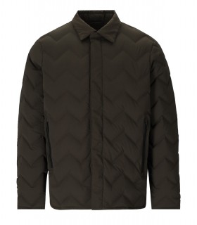 EMPORIO ARMANI TRAVEL ESSENTIAL GRÜNE DAUNENJACKE