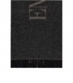 ÉCHARPE AVEC LOGO GRISE EMPORIO ARMANI