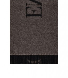 BUFANDA CON LOGO GRIS EMPORIO ARMANI