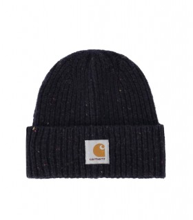CARHARTT WIP ANGLISTIC DONKER MARINEBLAUWE BEANIE